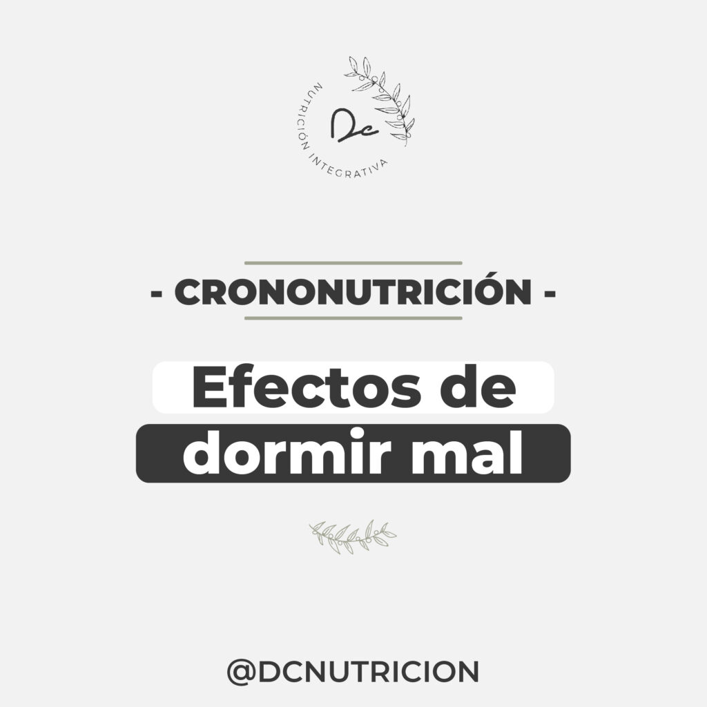 Efectos de dormir mal | Nutricionista Bogotá | Dahiana Castillo