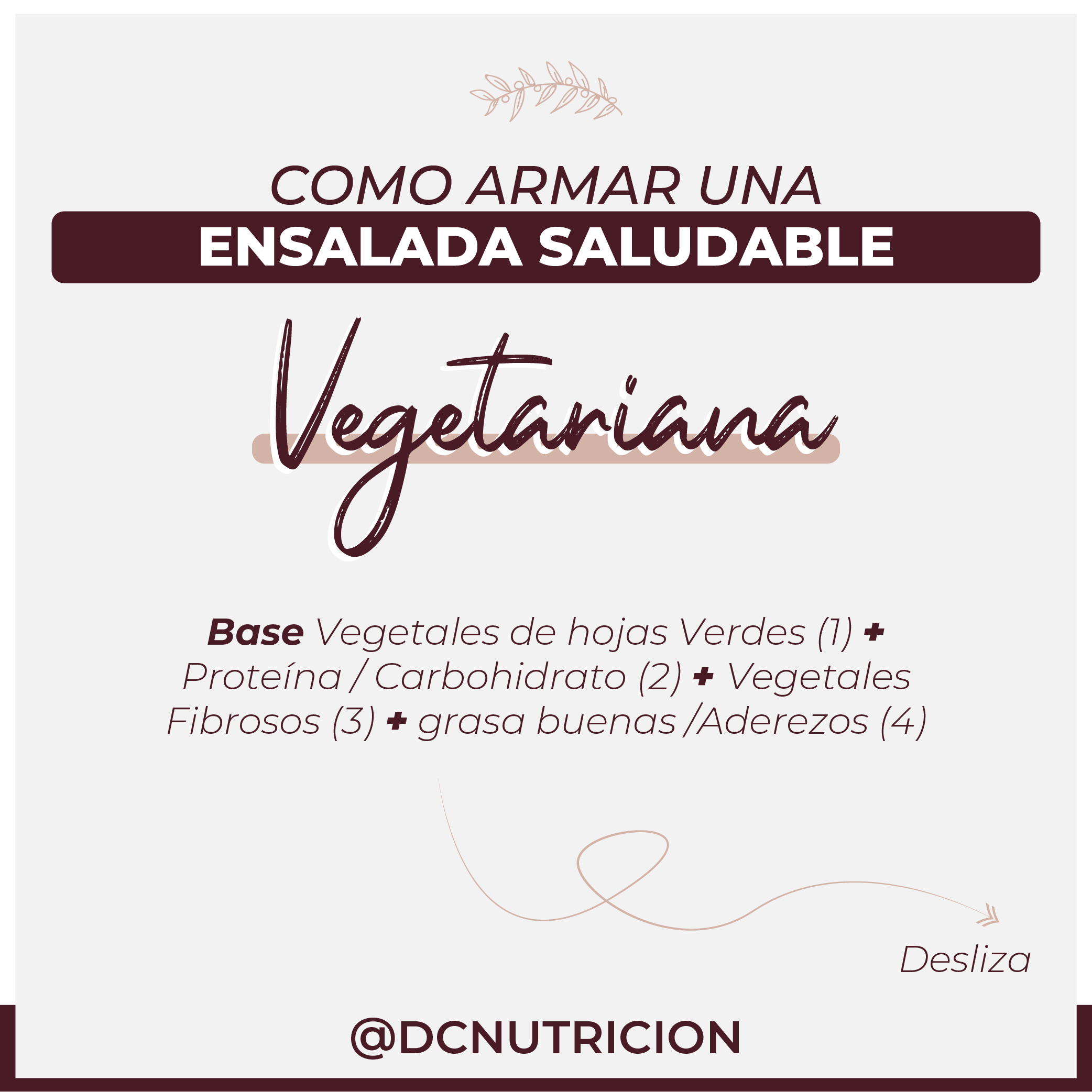 como armar una ensalada saludable vegetariana | Nutricionista Bogotá | Dahiana Castillo