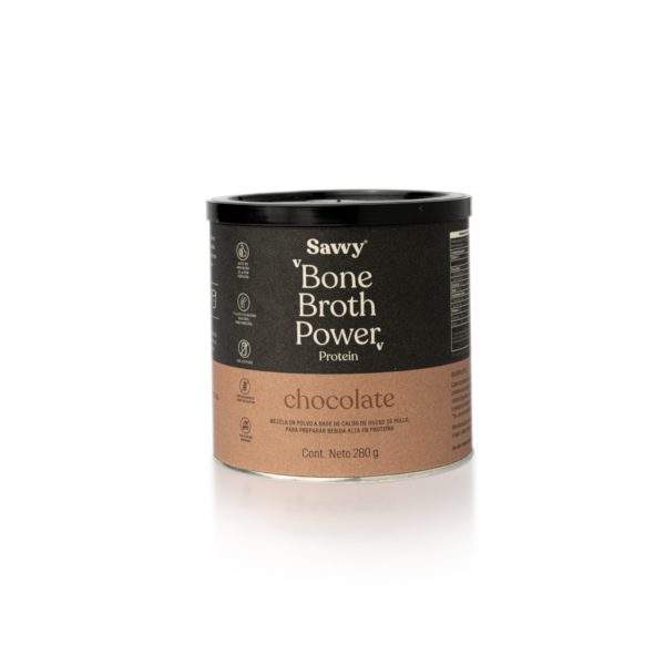 Mini Bone Broth Power Protein Chocolate | Nutricionista Bogotá | Dahiana Castillo